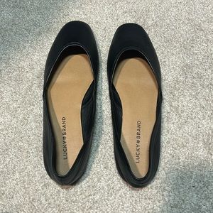 Lucky Brand Black Flats